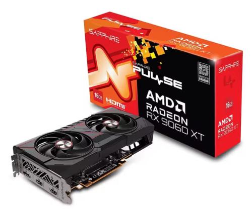 VGA PCIE16 RX9060XT 16GB GDDR6/PULSE 11350-03-20G SAPPHIRE