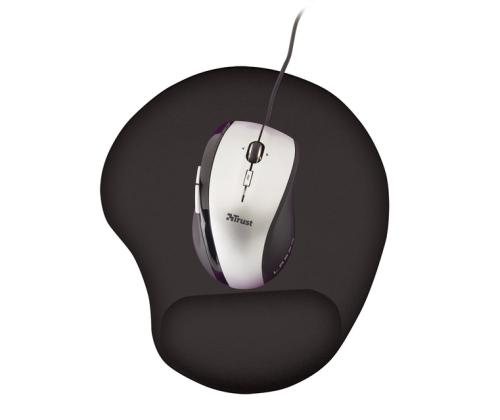MOUSE PAD BIGFOOT GEL/BLACK 16977 TRUST
