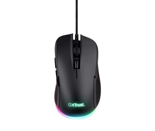 MOUSE USB OPTICAL GAMING/GXT 922 YBAR BLACK 24729 TRUST