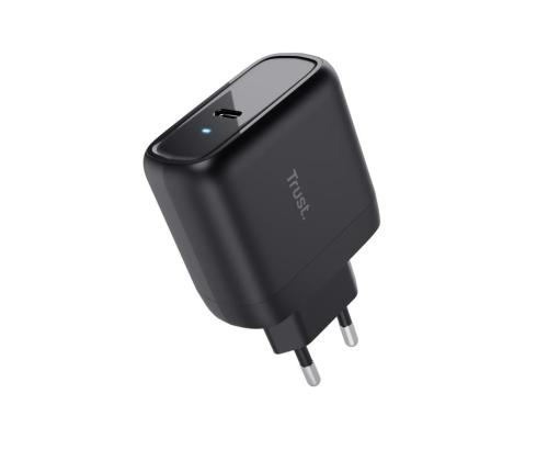 MOBILE CHARGER WALL MAXO 65W/USB-C BLACK 24817 TRUST