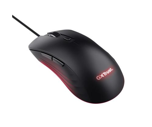 MOUSE USB OPTICAL GAMING/GXT924 YBAR+ BLACK 24890 TRUST