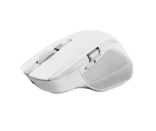 MOUSE USB OPTICAL WRL OZAA+/MULTI-CONNECT WHT 24935 TRUST