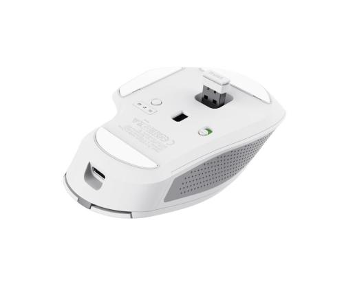 MOUSE USB OPTICAL WRL OZAA+/MULTI-CONNECT WHT 24935 TRUST