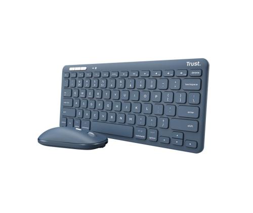 KEYBOARD +MOUSE WRL LYRA/BLUE 24937 TRUST