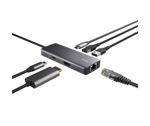 ADAPTER USB-C DALYX 6-IN-1/24968 TRUST