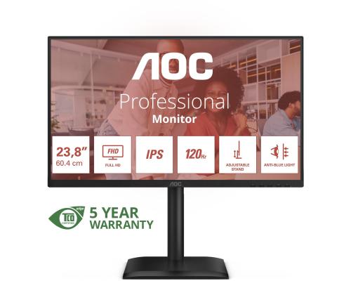 MONITOR LCD 24" IPS/24E4U AOC