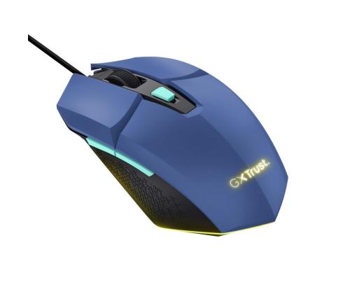 MOUSE USB OPTICAL BLUE/GXT109B FELOX 25067 TRUST