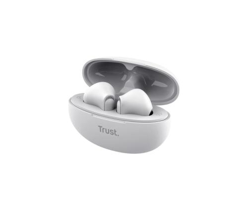 HEADSET EARPHONES YAVI BT ENC/WHITE 25173 TRUST