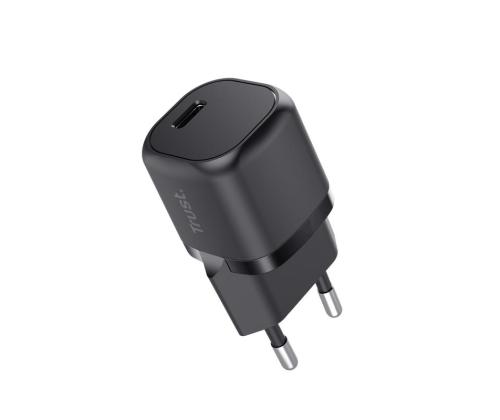 MOBILE CHARGER WALL MAXO 20W/USB-C BLACK 25174 TRUST