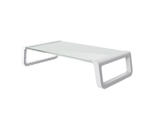 MONITOR ACC STAND MONTA/GLASS WHT 25351 TRUST