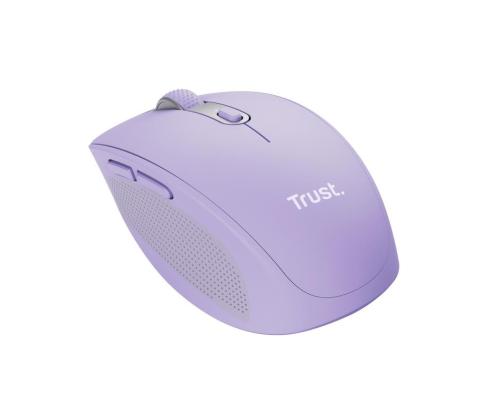MOUSE USB OPTICAL WRL OZAA/PURPLE 25384 TRUST