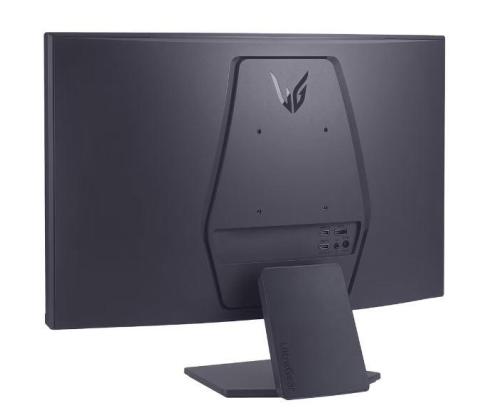 LCD Monitor LG 27GS60QC-B 27" Gaming/Curved Panel VA 2560x1440 16:9 180 Hz Matte 1 ms Tilt Colour...