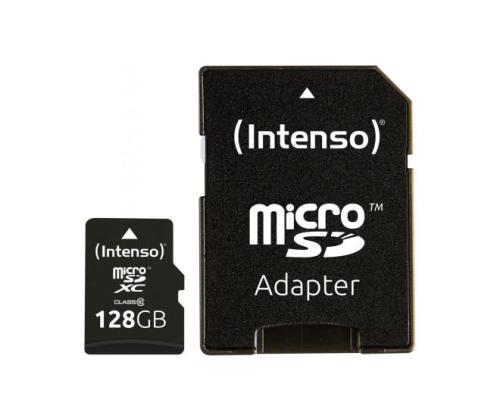MEMORY MICRO SDXC 128GB C10/W/ADAPTER 3413491 INTENSO