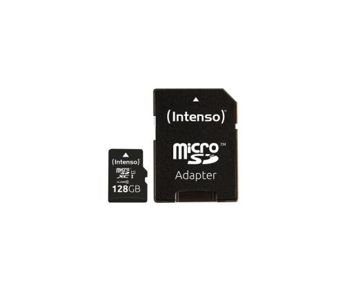 MEMORY MICRO SDXC 128GB UHS-I/W/ADAPTER 3423491 INTENSO
