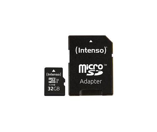 MEMORY MICRO SDHC 32GB C10/W/ADAPTER 3433480 INTENSO