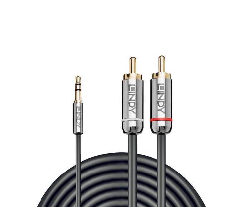 CABLE AUDIO 3.5MM TO PHONO/0.5M 35332 LINDY
