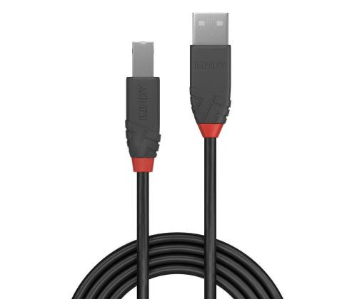 CABLE USB2 A-B 10M/ANTHRA 36677 LINDY