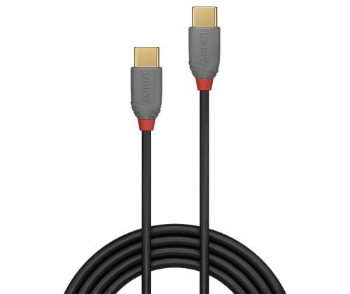 CABLE USB2 TYPE C 1M/ANTHRA 36871 LINDY