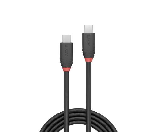 CABLE USB3.2 C-C 1M/BLACK 36906 LINDY