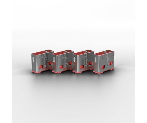 USB PORT BLOCKER 10PACK/PINK 40460 LINDY