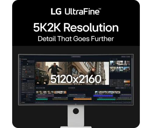 LCD Monitor LG 39.7 " 5120 x 2160 pixels Native aspect ratio 21:9 40U990A-W