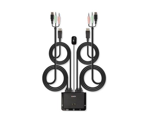 NET SWITCH KVM USB DISPLAYPORT/42344 LINDY