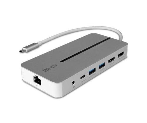 I/O DOCKING STATION USB-C/MINI DUAL 4K 43360 LINDY