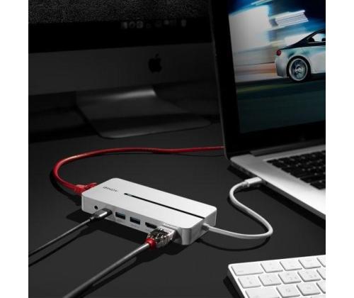 I/O DOCKING STATION USB-C/MINI DUAL 4K 43360 LINDY