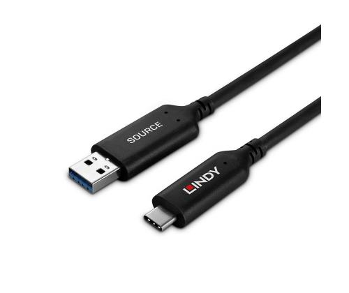 CABLE USB3.2 TYPE A TO C 25M/43396 LINDY