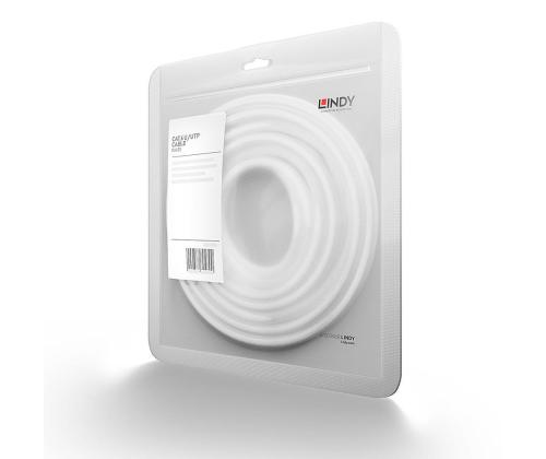 CABLE CAT6 U/UTP 0.5M/WHITE 48091 LINDY