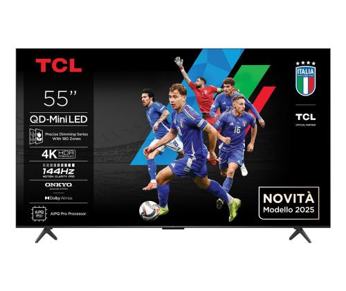 TV Set TCL 55 " 4K Ultra HD 3840 x 2160 pixels Flat 16:9 QD-Mini LED 55Q6C