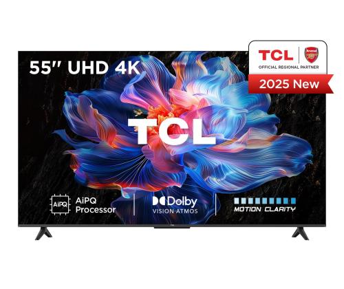 TV Set TCL 55 " 4K Ultra HD 3840 x 2160 pixels Flat 16:9 DLED 55V6C