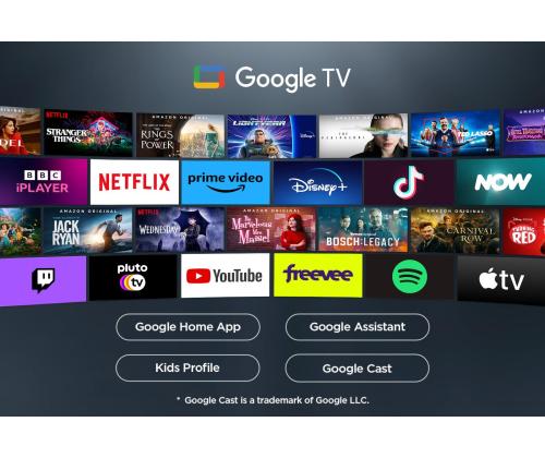 TV Set TCL 55 " 4K Ultra HD 3840 x 2160 pixels Flat 16:9 DLED 55V6C