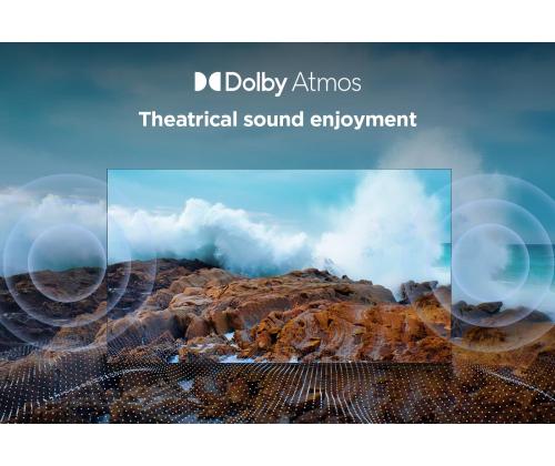 TV Set TCL 65 " 4K Ultra HD 3840 x 2160 pixels Flat 16:9 DLED 65V6C