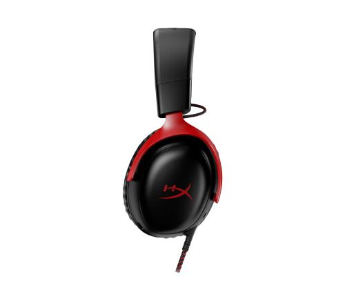 HEADSET HYPERX CLOUD III/BLACK/RED 727A9AA HYPERX
