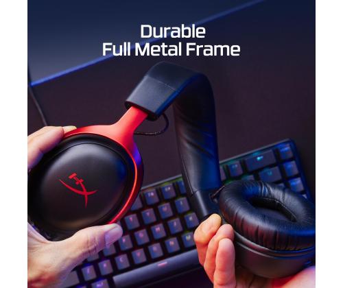 HEADSET HYPERX CLOUD III/BLACK/RED 727A9AA HYPERX