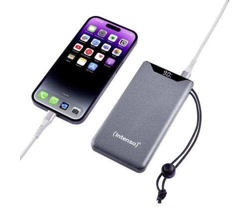 POWER BANK USB 10000MAH/GRAY 7332034 INTENSO