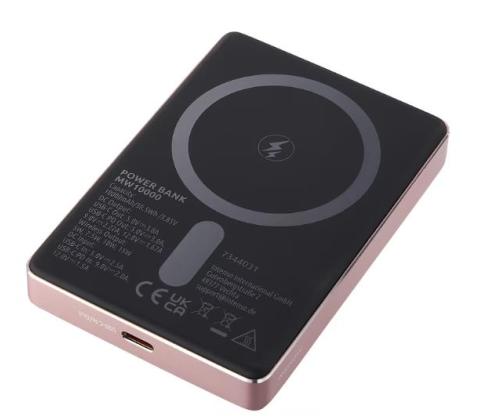 POWER BANK USB 10000MAH MAG/ROSE 7344033 INTENSO