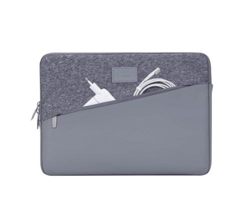 NB SLEEVE EGMONT 13.3"/7903 GREY RIVACASE