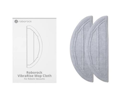 VACUUM ACC MOP CLOTH VIBRARISE/GREY 2PC 8.02.0436 ROBOROCK