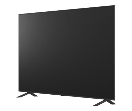 TV Set LG 86" 4K/Smart 3840x2160 Wireless LAN Bluetooth webOS Black 86QNED80A3A