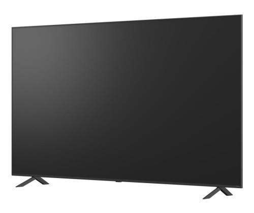 TV Set LG 86" 4K/Smart 3840x2160 Wireless LAN Bluetooth webOS Black 86QNED80A3A
