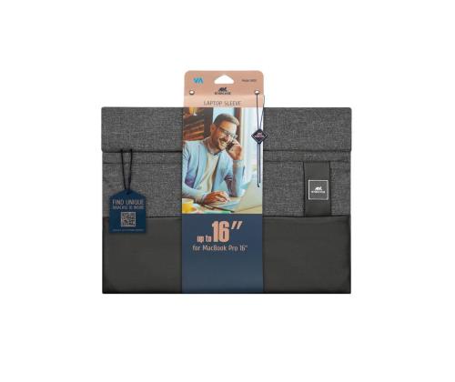 NB SLEEVE ULTRABOOK 15.6"/8805 BLACK MELANGE RIVACASE