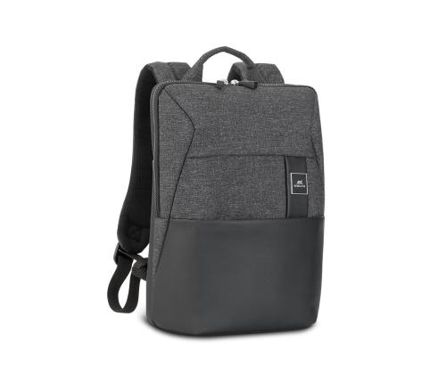 NB BACKPACK LANTAU 13.3"/8825 BLACK MELANGE RIVACASE