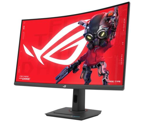 LCD Monitor ASUS ROG Strix XG32WCS 31.5" Gaming/Curved Panel VA 2560x1440 16:9 180Hz 1 ms Swivel...