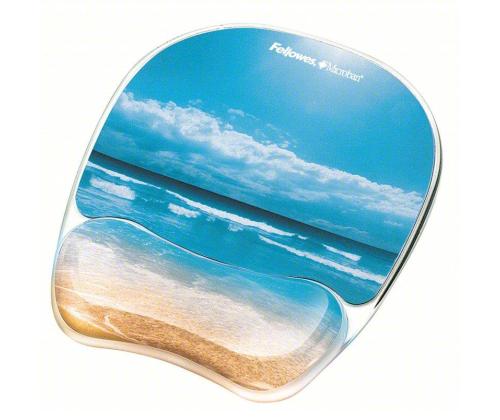 MOUSE PAD PHOTO GEL/SANDY BEACH 9179301 FELLOWES