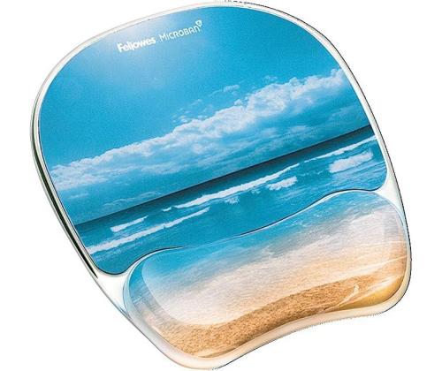 MOUSE PAD PHOTO GEL/SANDY BEACH 9179301 FELLOWES