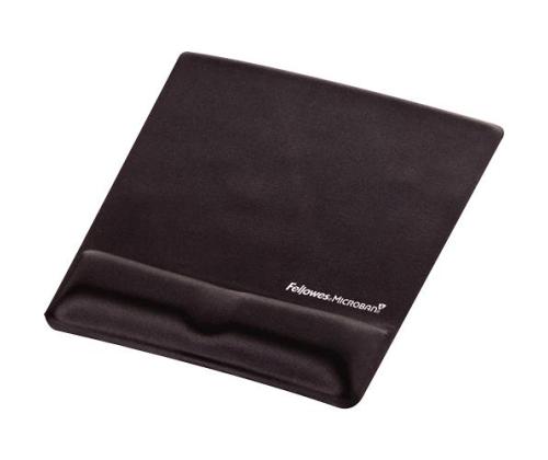 MOUSE PAD WRIST SUPPORT/BLACK 9181201 FELLOWES