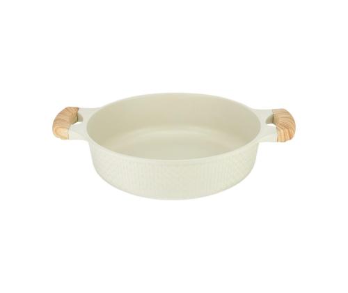 SHALLOW POT D28CM 4.1L/BEIGE 93806 RESTO