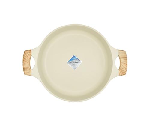 SHALLOW POT D28CM 4.1L/BEIGE 93806 RESTO